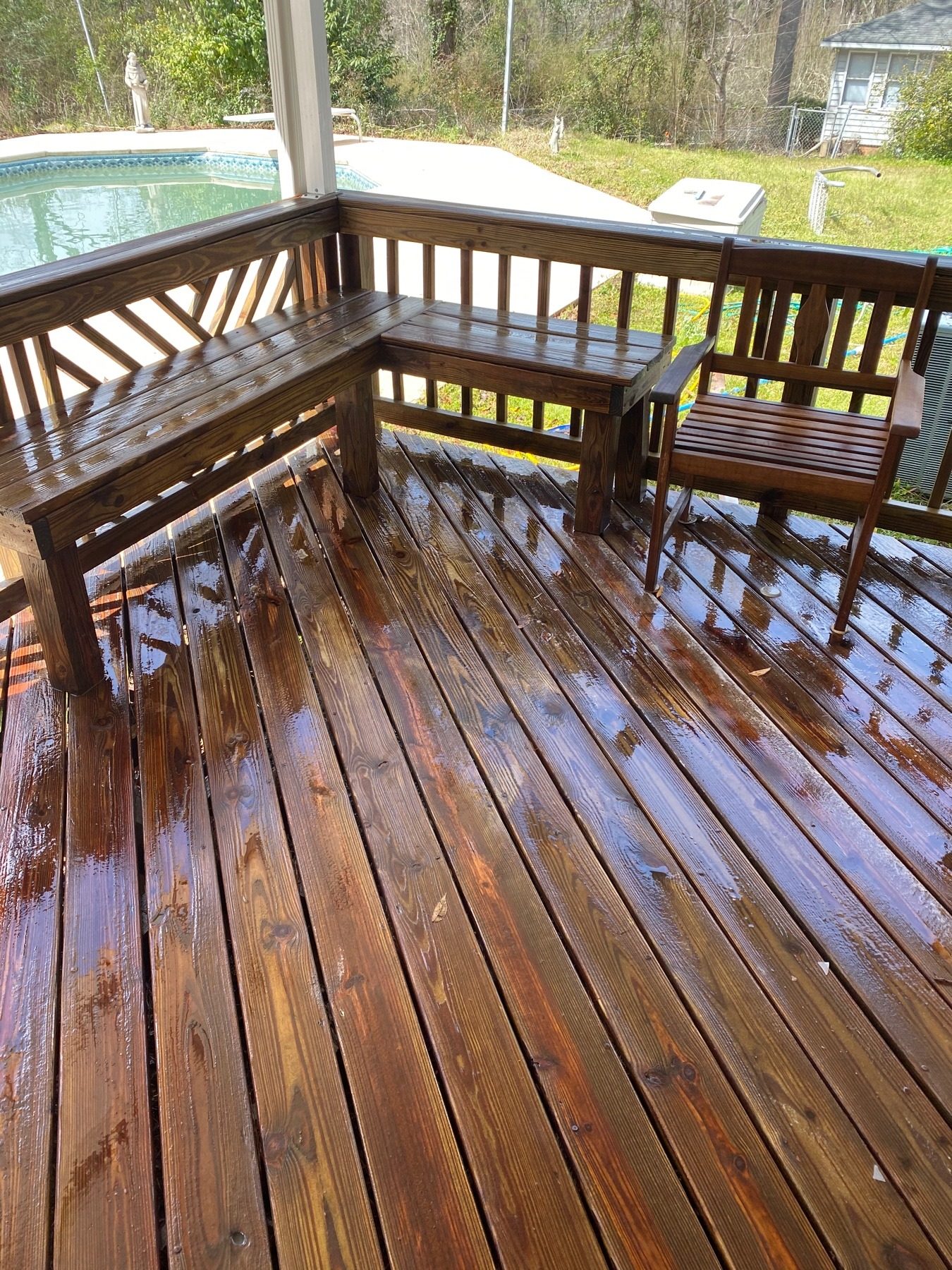 Deck cleaning Macon GA
