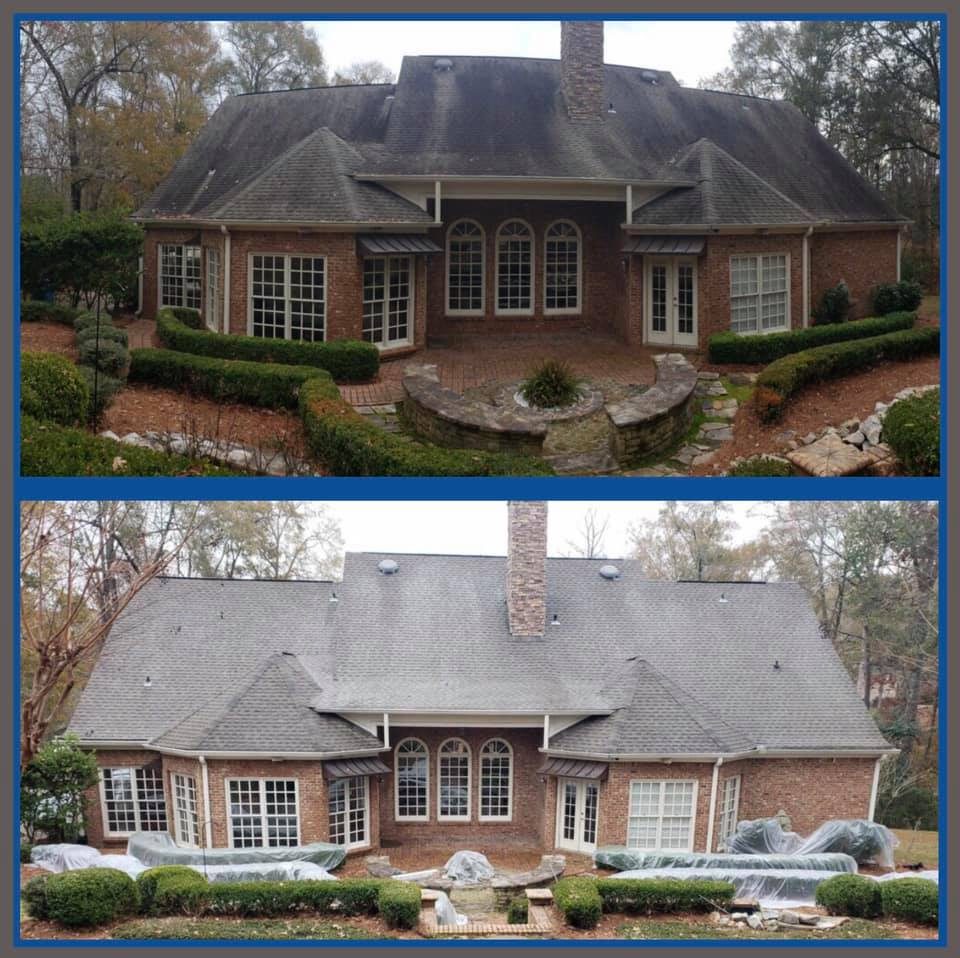 Roof cleaning Macon Georgia